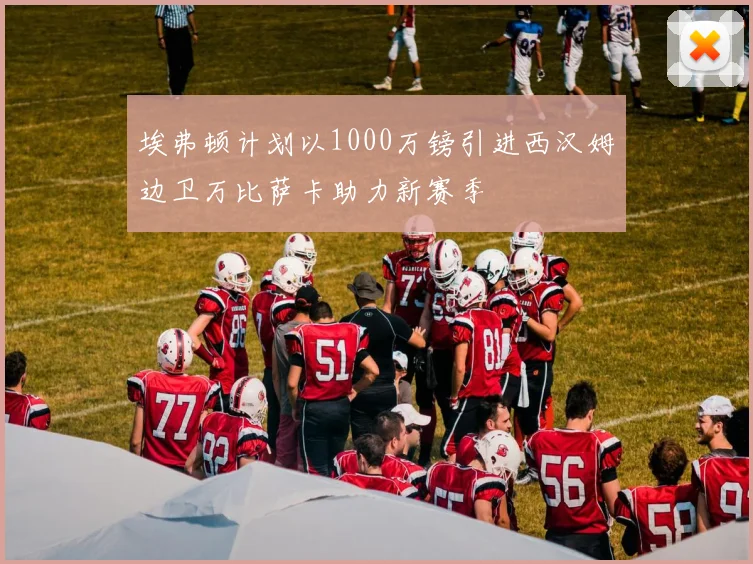 埃弗顿计划以1000万镑引进西汉姆边卫万比萨卡助力新赛季